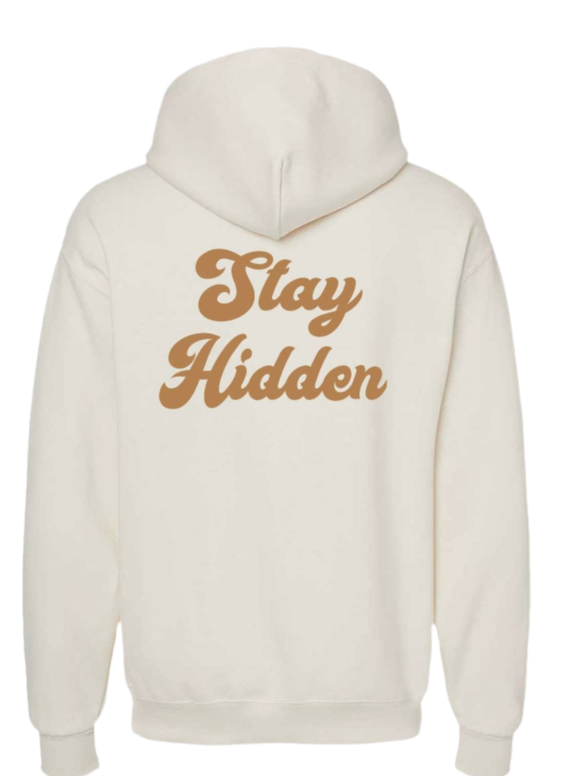 PUFF PRINT STAY HIDDEN HOODIE